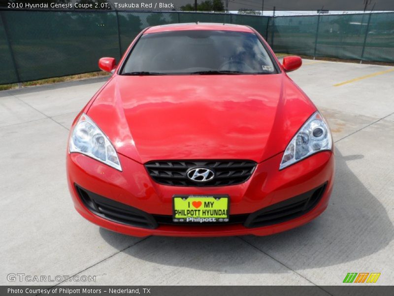 Tsukuba Red / Black 2010 Hyundai Genesis Coupe 2.0T