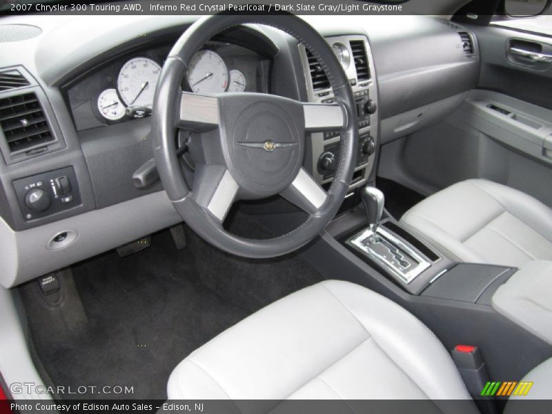 Dark Slate Gray/Light Graystone Interior - 2007 300 Touring AWD 