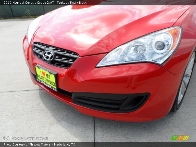 Tsukuba Red / Black 2010 Hyundai Genesis Coupe 2.0T