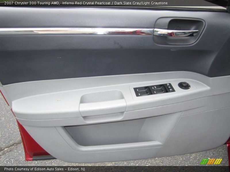 Inferno Red Crystal Pearlcoat / Dark Slate Gray/Light Graystone 2007 Chrysler 300 Touring AWD