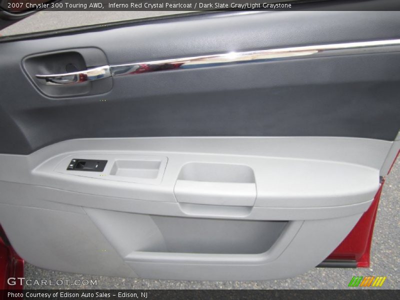 Inferno Red Crystal Pearlcoat / Dark Slate Gray/Light Graystone 2007 Chrysler 300 Touring AWD