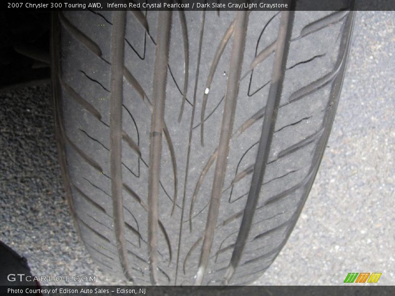 Inferno Red Crystal Pearlcoat / Dark Slate Gray/Light Graystone 2007 Chrysler 300 Touring AWD