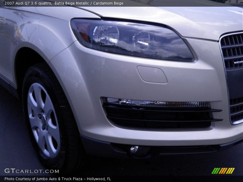 Bahia Beige Metallic / Cardamom Beige 2007 Audi Q7 3.6 quattro