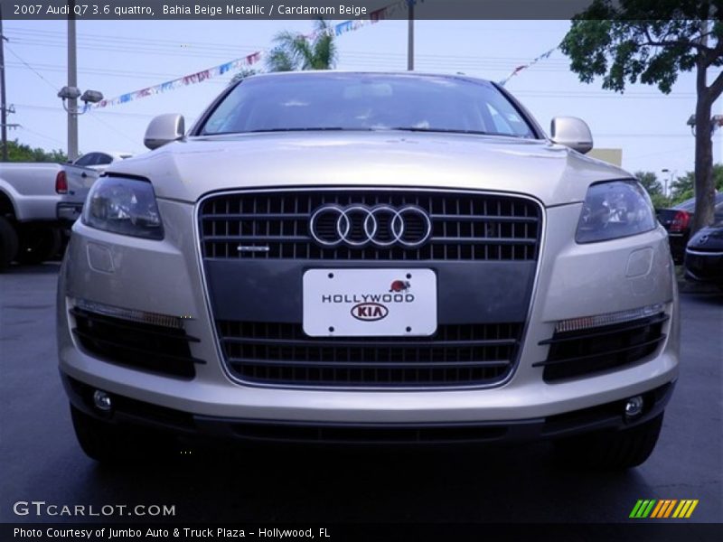 Bahia Beige Metallic / Cardamom Beige 2007 Audi Q7 3.6 quattro
