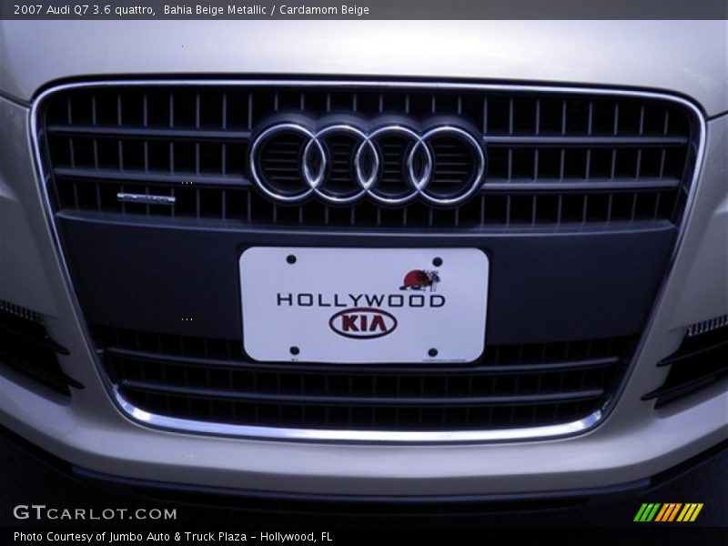 Bahia Beige Metallic / Cardamom Beige 2007 Audi Q7 3.6 quattro