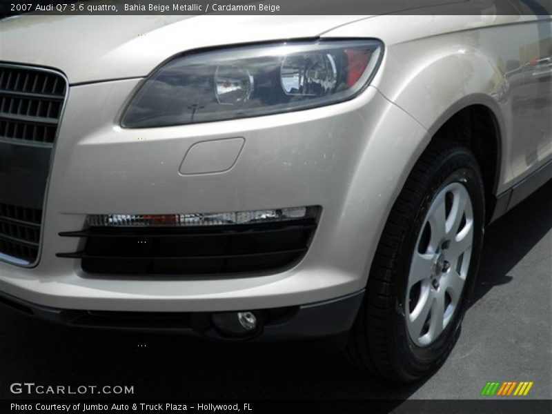 Bahia Beige Metallic / Cardamom Beige 2007 Audi Q7 3.6 quattro