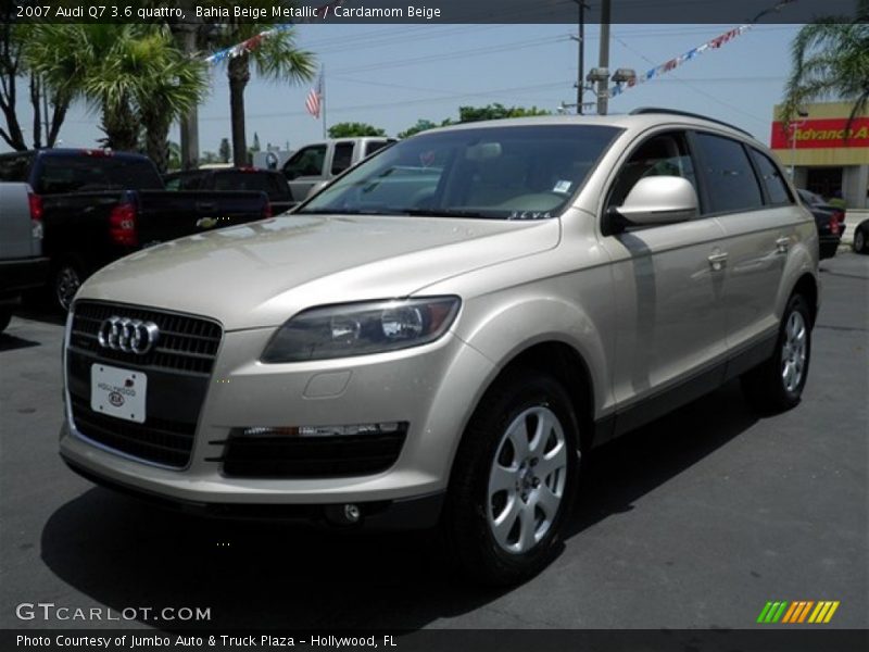 Bahia Beige Metallic / Cardamom Beige 2007 Audi Q7 3.6 quattro