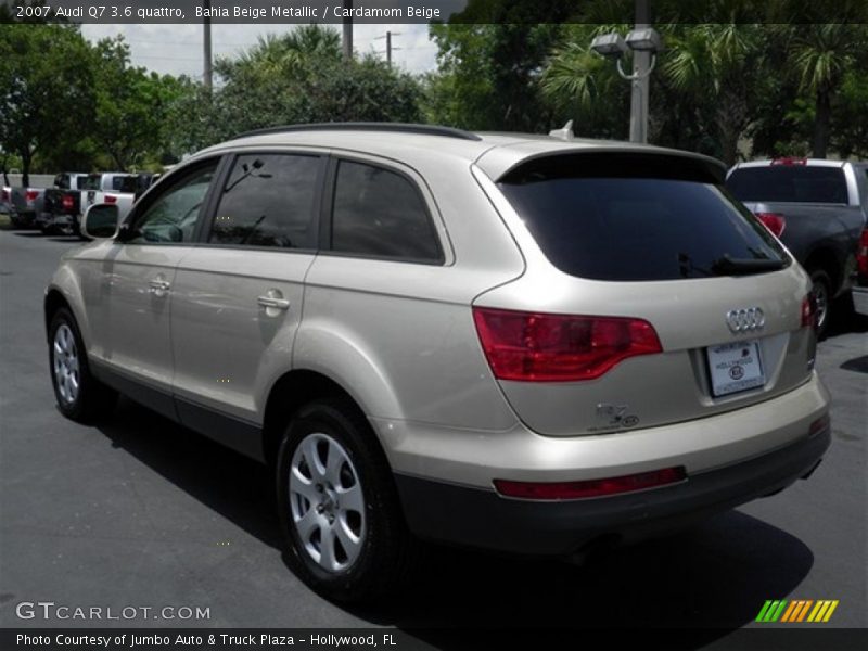 Bahia Beige Metallic / Cardamom Beige 2007 Audi Q7 3.6 quattro