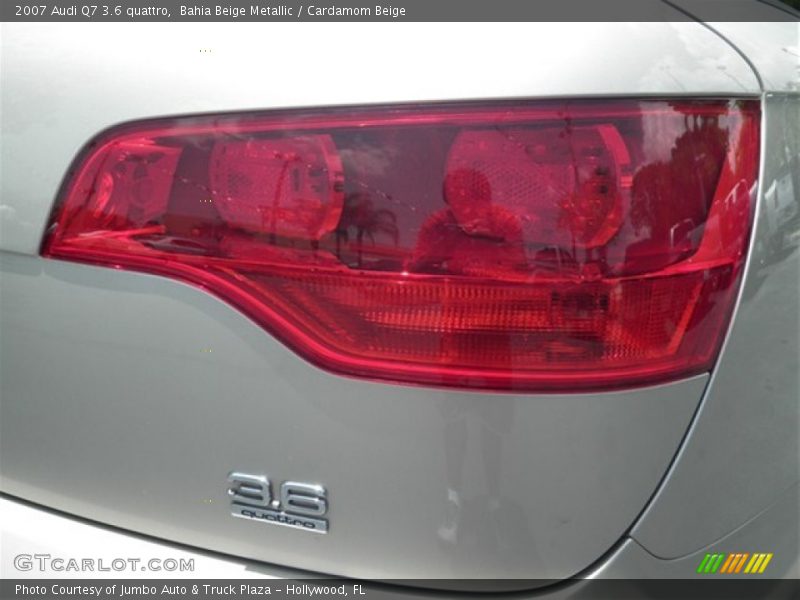 Bahia Beige Metallic / Cardamom Beige 2007 Audi Q7 3.6 quattro