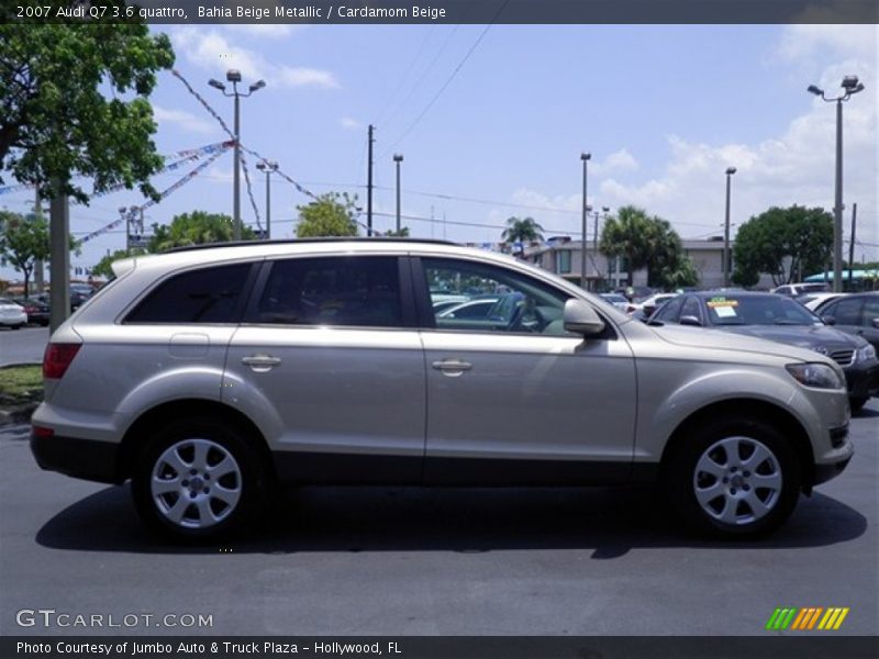 Bahia Beige Metallic / Cardamom Beige 2007 Audi Q7 3.6 quattro