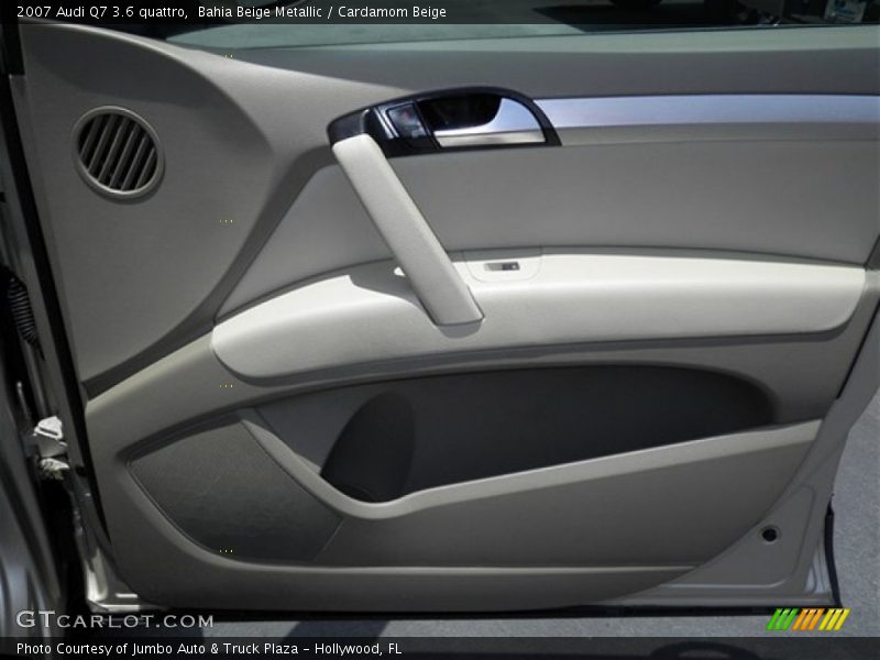 Bahia Beige Metallic / Cardamom Beige 2007 Audi Q7 3.6 quattro