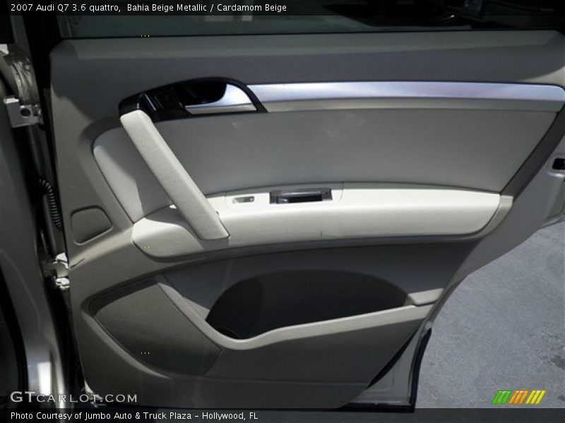 Bahia Beige Metallic / Cardamom Beige 2007 Audi Q7 3.6 quattro