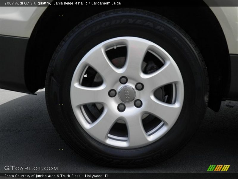Bahia Beige Metallic / Cardamom Beige 2007 Audi Q7 3.6 quattro