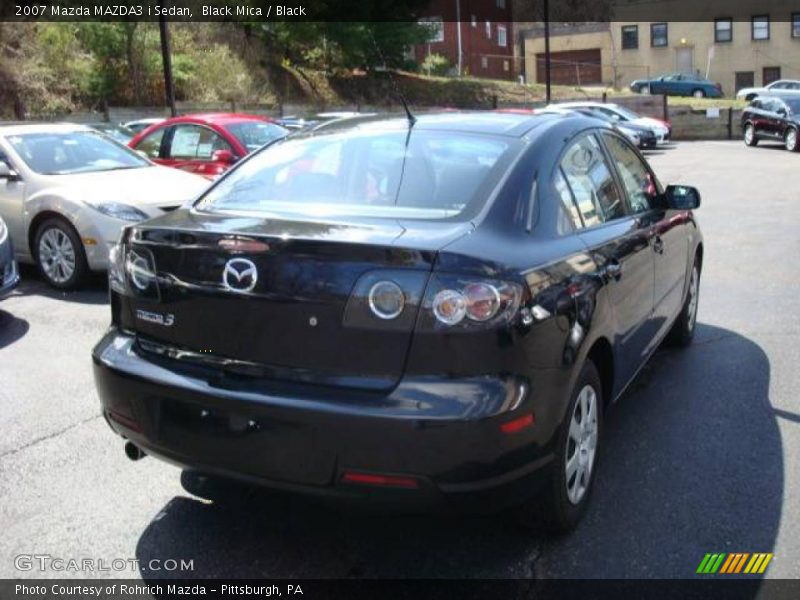 Black Mica / Black 2007 Mazda MAZDA3 i Sedan