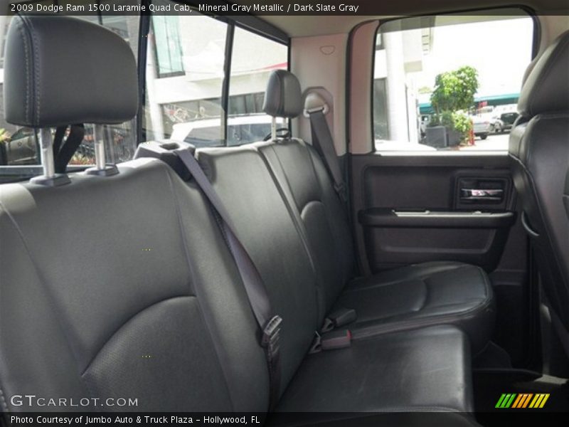 Mineral Gray Metallic / Dark Slate Gray 2009 Dodge Ram 1500 Laramie Quad Cab