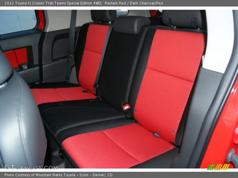 Rear Seat of 2012 FJ Cruiser Trail Teams Special Edition 4WD