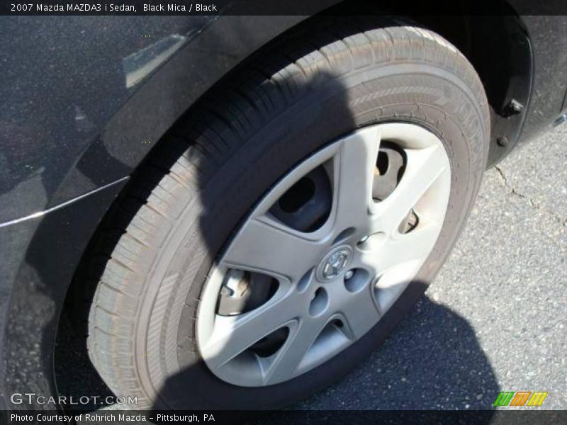 Black Mica / Black 2007 Mazda MAZDA3 i Sedan
