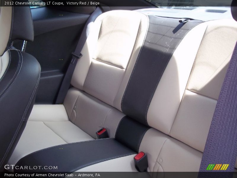Victory Red / Beige 2012 Chevrolet Camaro LT Coupe