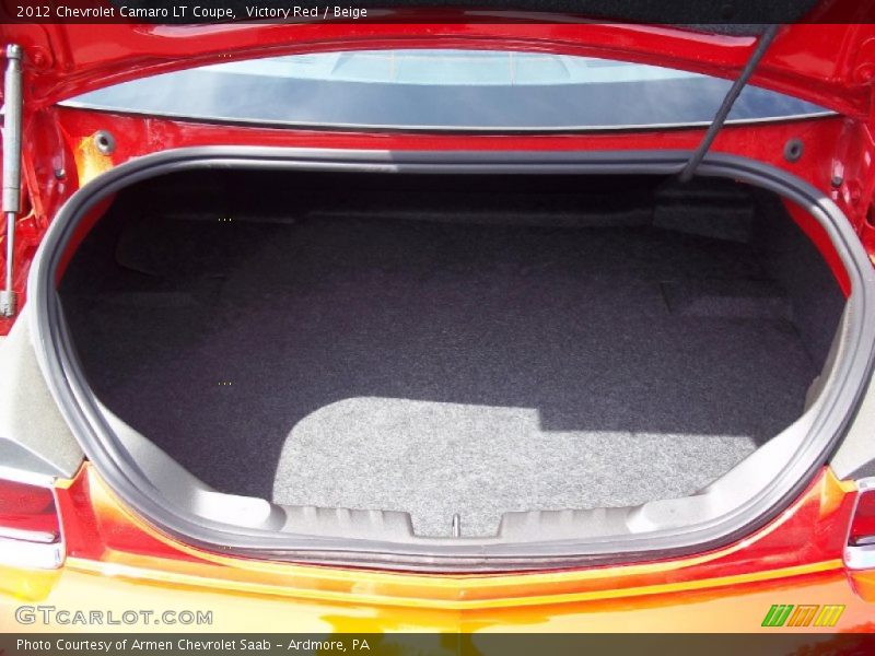 Victory Red / Beige 2012 Chevrolet Camaro LT Coupe