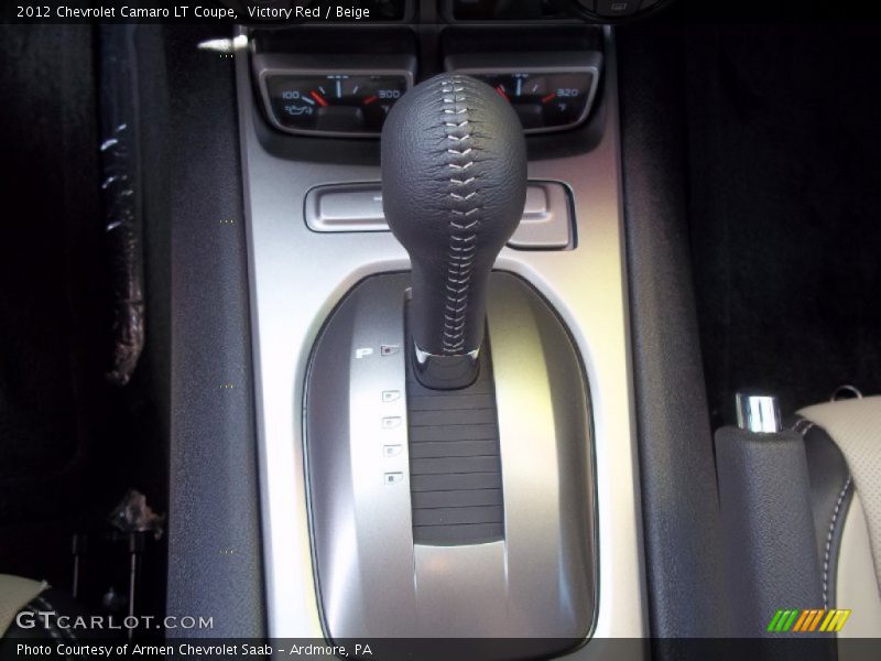 Victory Red / Beige 2012 Chevrolet Camaro LT Coupe