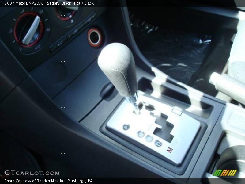 Black Mica / Black 2007 Mazda MAZDA3 i Sedan