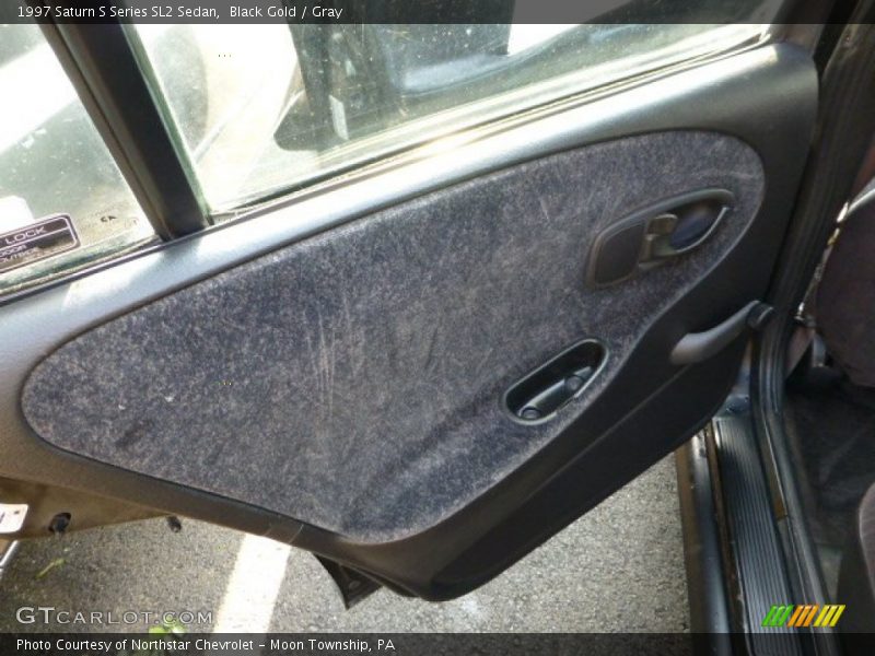 Black Gold / Gray 1997 Saturn S Series SL2 Sedan