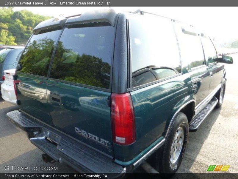 Emerald Green Metallic / Tan 1997 Chevrolet Tahoe LT 4x4
