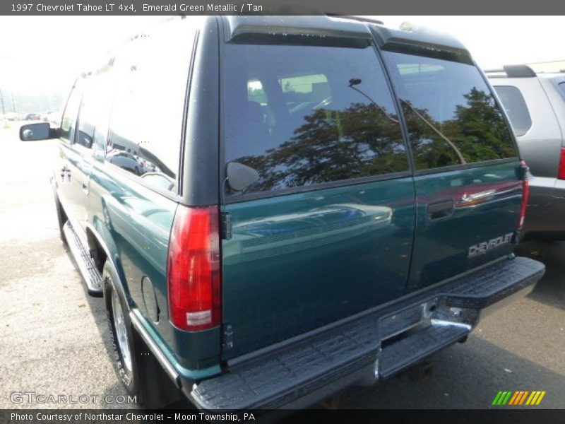 Emerald Green Metallic / Tan 1997 Chevrolet Tahoe LT 4x4