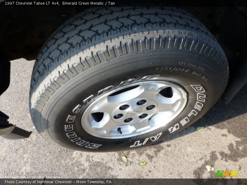 Emerald Green Metallic / Tan 1997 Chevrolet Tahoe LT 4x4