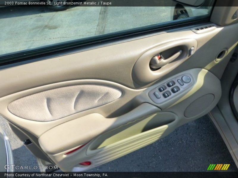 Light Bronzemist Metallic / Taupe 2003 Pontiac Bonneville SE