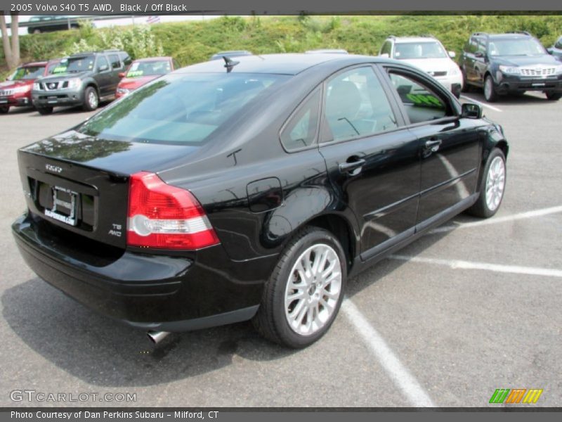 Black / Off Black 2005 Volvo S40 T5 AWD