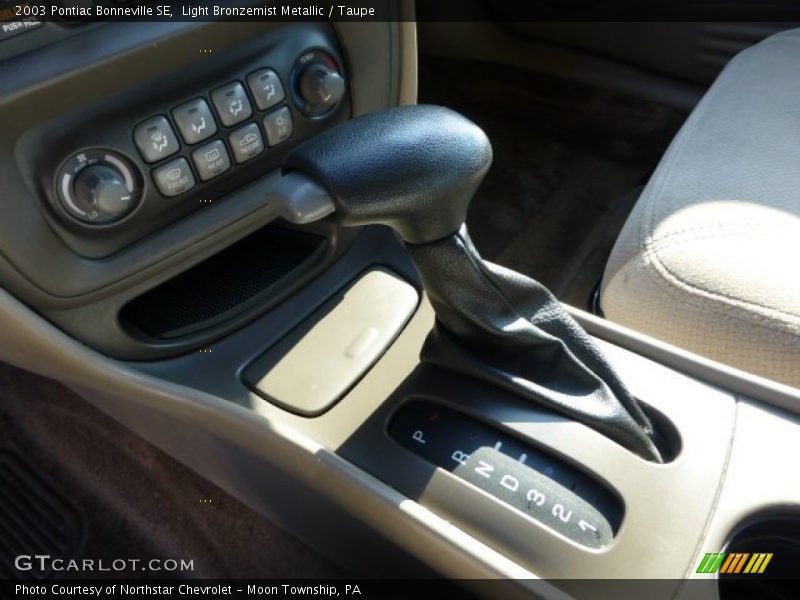 Light Bronzemist Metallic / Taupe 2003 Pontiac Bonneville SE