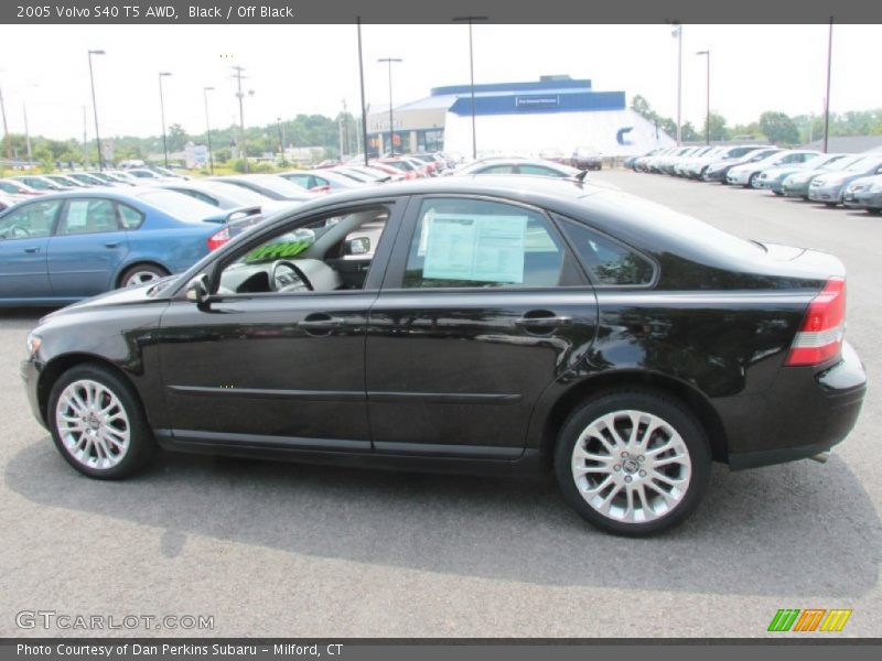 Black / Off Black 2005 Volvo S40 T5 AWD