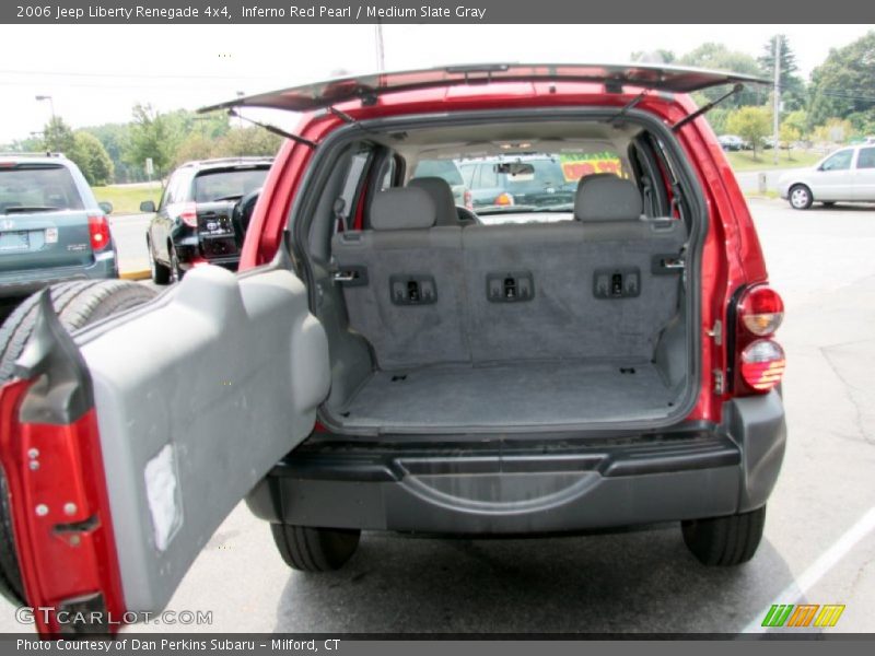 Inferno Red Pearl / Medium Slate Gray 2006 Jeep Liberty Renegade 4x4