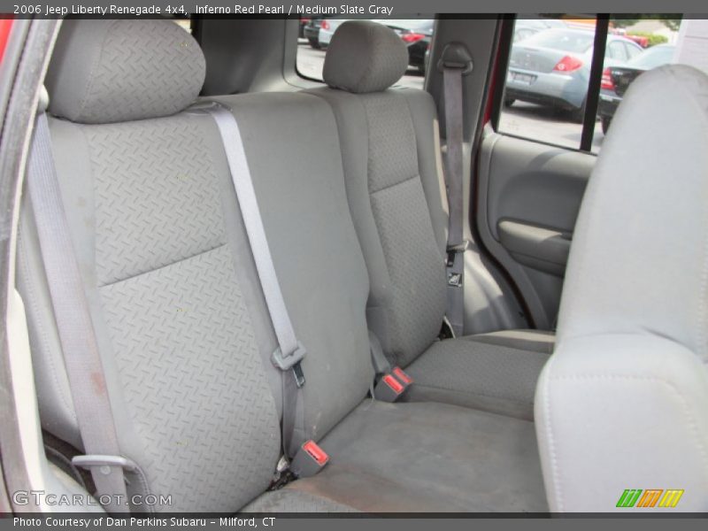 Inferno Red Pearl / Medium Slate Gray 2006 Jeep Liberty Renegade 4x4