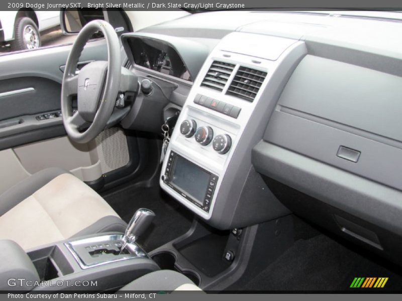 Bright Silver Metallic / Dark Slate Gray/Light Graystone 2009 Dodge Journey SXT