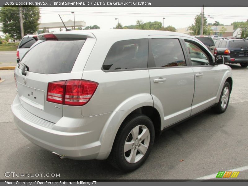 Bright Silver Metallic / Dark Slate Gray/Light Graystone 2009 Dodge Journey SXT