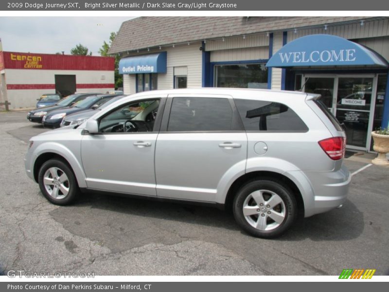 Bright Silver Metallic / Dark Slate Gray/Light Graystone 2009 Dodge Journey SXT
