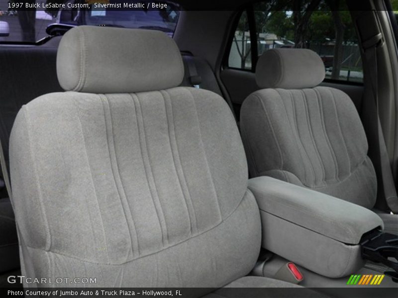 Silvermist Metallic / Beige 1997 Buick LeSabre Custom