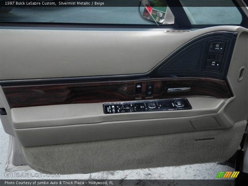 Silvermist Metallic / Beige 1997 Buick LeSabre Custom