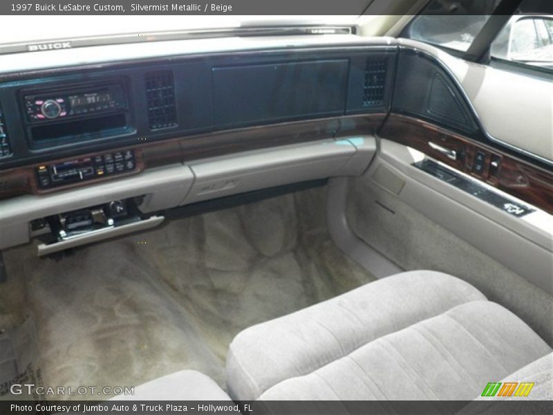 Silvermist Metallic / Beige 1997 Buick LeSabre Custom