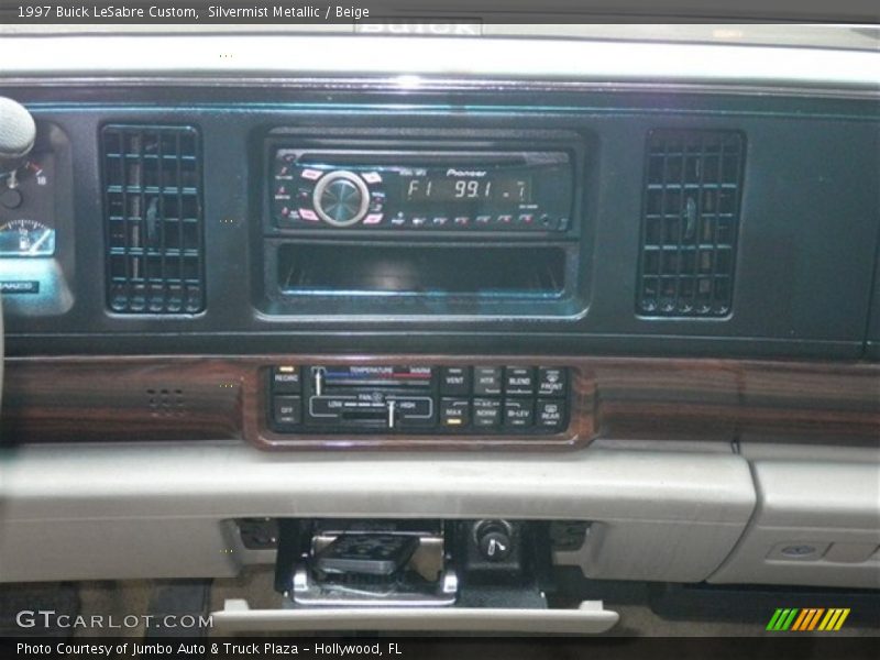 Silvermist Metallic / Beige 1997 Buick LeSabre Custom