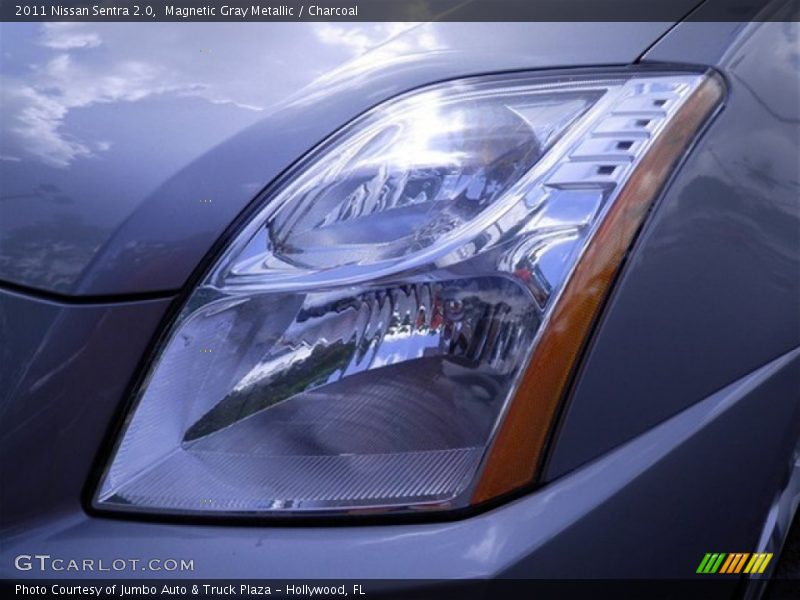 Magnetic Gray Metallic / Charcoal 2011 Nissan Sentra 2.0