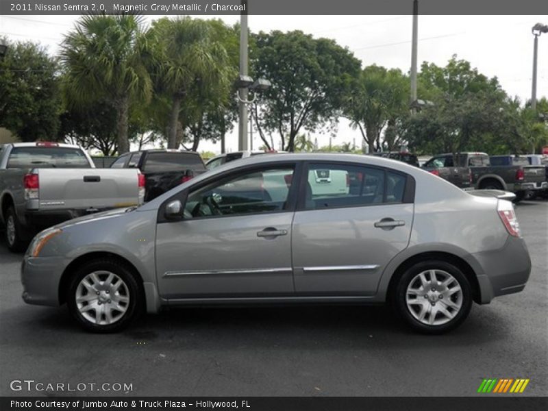 Magnetic Gray Metallic / Charcoal 2011 Nissan Sentra 2.0