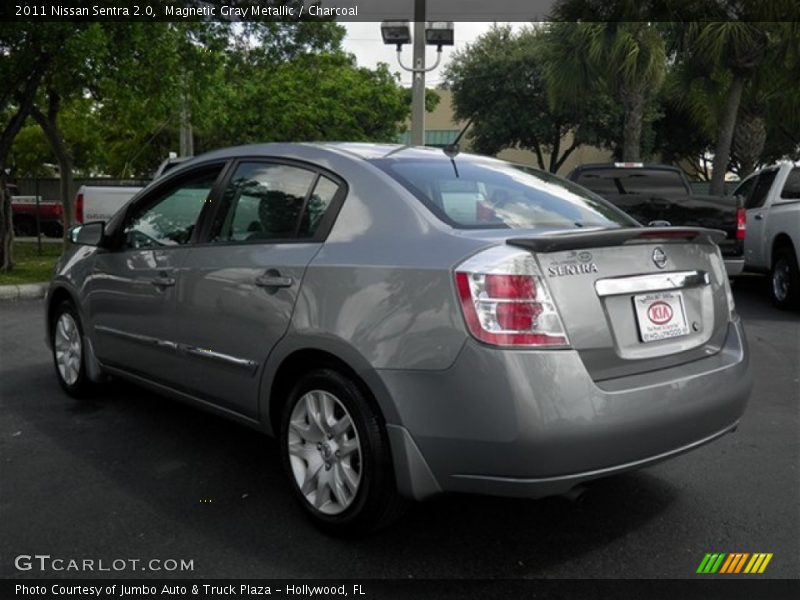 Magnetic Gray Metallic / Charcoal 2011 Nissan Sentra 2.0
