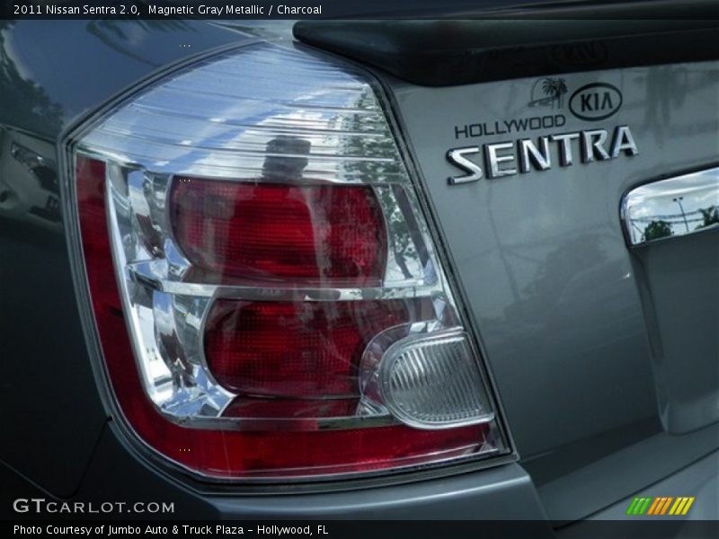 Magnetic Gray Metallic / Charcoal 2011 Nissan Sentra 2.0