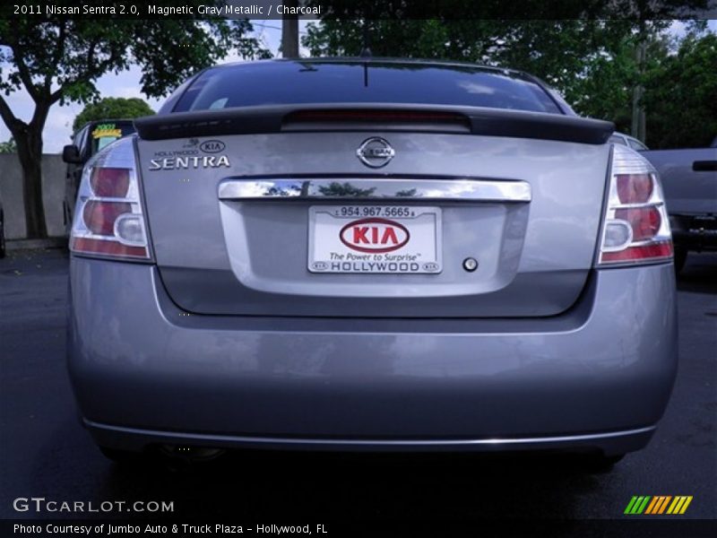 Magnetic Gray Metallic / Charcoal 2011 Nissan Sentra 2.0
