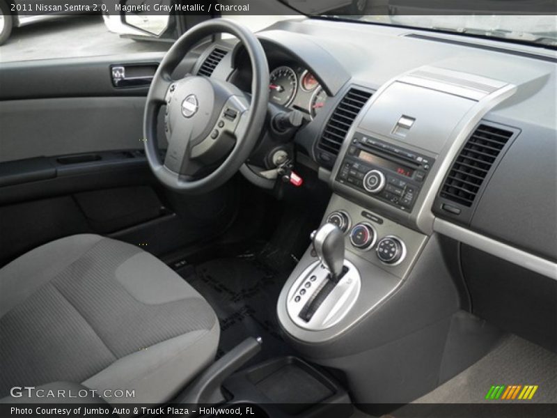 Magnetic Gray Metallic / Charcoal 2011 Nissan Sentra 2.0