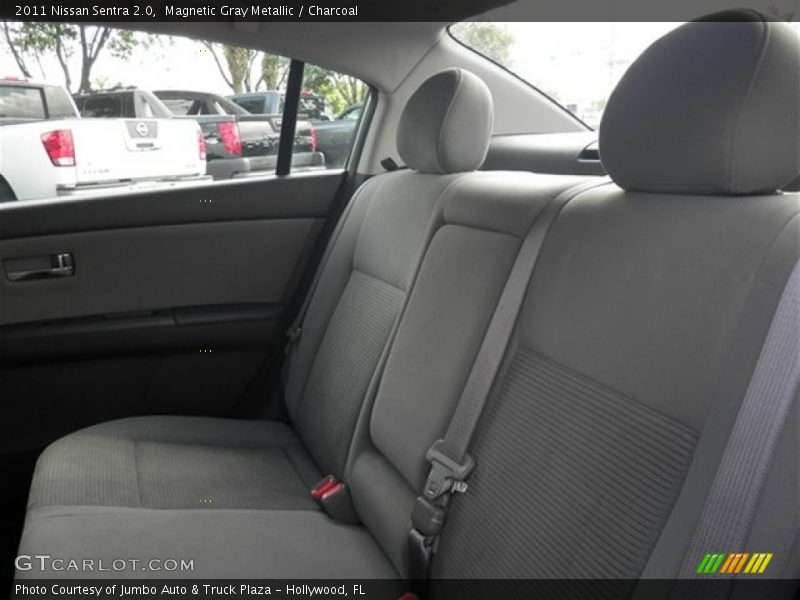 Magnetic Gray Metallic / Charcoal 2011 Nissan Sentra 2.0