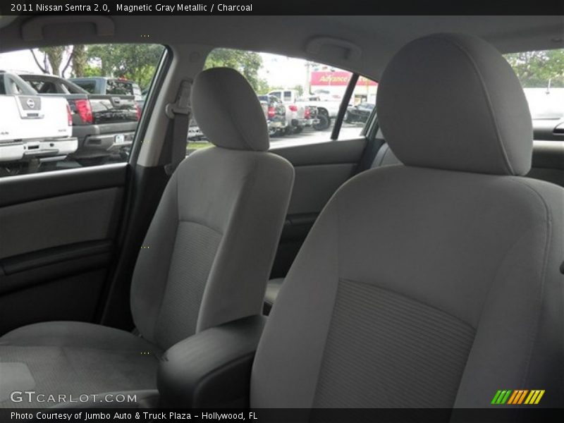 Magnetic Gray Metallic / Charcoal 2011 Nissan Sentra 2.0